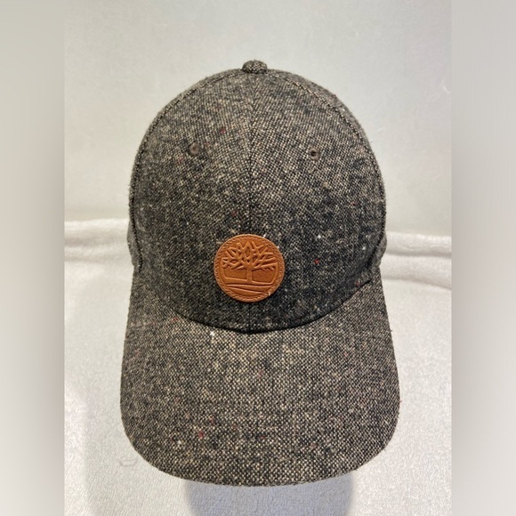 Timberland Other - Timberland Tweed Adjustable Gray Baseball Hat Cap Patch Logo